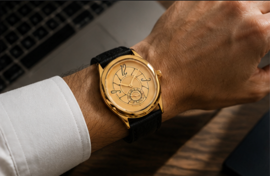 LUMINA ECLIPSE — Montre Ovale Premium
